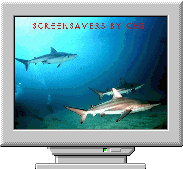 Хранитель экрана для вашего компьютера Sharks Screensaver